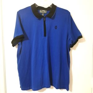 Lauren Active zip Polo, 2X